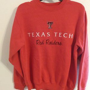 Texas Tech Red Raiders - Classic Soffe Brand - Red Sweatshirt, sz Large